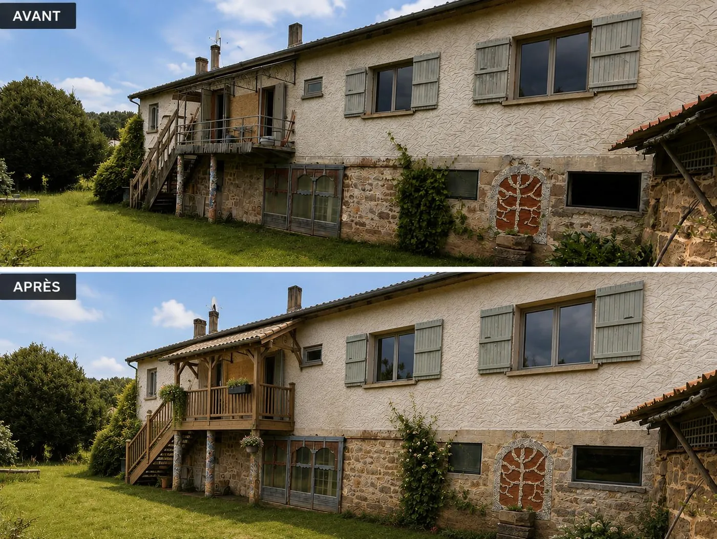 Maison 165m² avec grand terrain de 3200m² à vendre à Villac